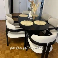 سبکِ لهستانیو میز ناهار خوری ماندانا|میز و صندلی غذاخوری|تهران, زیبادشت|دیوار