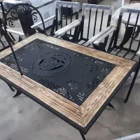 مبلمان باغی و مبلمان ویلایی طرح ذولیبن فائو لیر bj|مبلمان خانگی و میز عسلی|چهارباغ, |دیوار