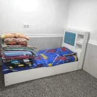 تخت خواب تک نفره با تشک