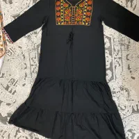 مانتو عبایی جلو بسته یا ساحلی قد بلند فیری تا۴۴
