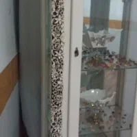 گنجه با دکوری داخلش|بوفه، ویترین، کنسول|مشهد, پورسینا|دیوار