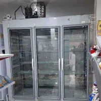 یخچال ۳ در ویترینی تمام استیل