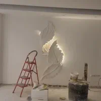 میکروسمنت//پتینه کاری//گچبری مدرن