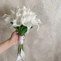 دسته گل عروس|گل مصنوعی|دورود, |دیوار