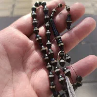 تسبیح کشکول نقره کوب