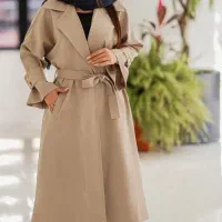 مانتو بهاره کرپ هرمس