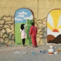 استخدام نقاش دیواری سالانه. چندین سال ادامه دار