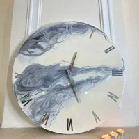 ساعت رزینی ۶۰ سانت با موتور تایوانی|ساعت دیواری و تزئینی|تهران, فلسطین (میدان انقلاب)|دیوار