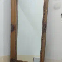 آینه قدی باقاب چوبی سالم|آینه|روانسر, |دیوار