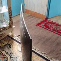 تلویزیون 49 اینچ منحنی سامسونگ پنل ضربه دیده|تلویزیون و پروژکتور|شیراز, پانصد دستگاه ارتش|دیوار