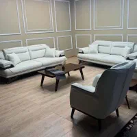 مبلمان چستر چوب پارچه خور .مبل نازلی|مبلمان خانگی و میز عسلی|خرمآباد, |دیوار