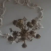 سه عدد لوستر برنز ۵ شاخه (۱۰شعله)