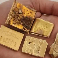 طلای آب‌شده ۵ گرمی انگ‌خورده تحویل حضوری