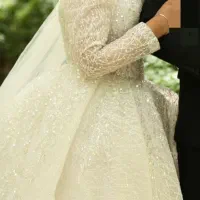 لباس شب/تور عروس/مجلسی و سفید|لباس|بروجن, |دیوار