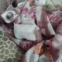 پرده حریر پانچ شده مناسب برای  حال و اتاق خواب