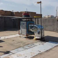 کولر آبی آبسال سایز بزرگ سالم