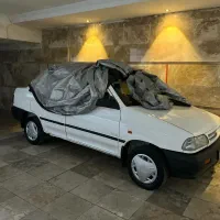 پراید صبا مدل 87 بی‌رنگ و کارمندی