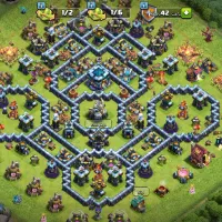 اکانت کلش تاون ۱۳ مکس