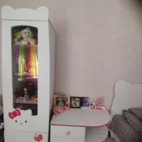 سرویس خواب کودک نوجوان کیتی ساحل چوب|تخت و سرویس خواب|کرمانشاه, |دیوار