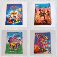 دفتر سیمی طلقی فانتزی خط دار 50 80 100 برگ|لوازم التحریر|عجب شیر, |دیوار