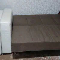 دوعددکاناپه ۴نفره تختخواب شو فنردار ترک|مبلمان خانگی و میز عسلی|قم, شهرک قدس|دیوار