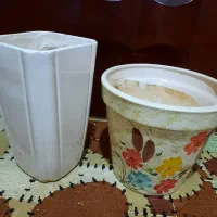 گلدان سرامیکی نو دو عدد