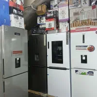 یخچال فریزر 27 فوت درب شیشه هوم بار برند تکسان خزر|یخچال و فریزر|مشهد, گلشور|دیوار