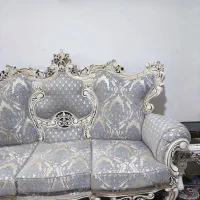 مبل سلطنتی 9 نفره چوب راش مناسب جهیزیه|مبلمان خانگی و میز عسلی|پاکدشت, شهرک انقلاب|دیوار