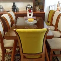 میز نهار خوری ۸ نفر|میز و صندلی غذاخوری|تالش, هشتپر|دیوار