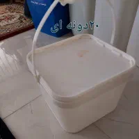 بشکه آب شیرین وسطل میهن وسطل شکر وبرنج|ظروف نگهدارنده، پلاستیکی، یک‌بارمصرف|قم, کلهری|دیوار