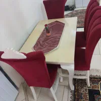 فروش میزغذاخوری.ساعت ایستاده.آینه شمعدان.بوفه|میز و صندلی غذاخوری|محمدیه-قزوین, |دیوار