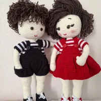 عروسک دستبافت