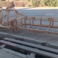 دو دستک مبل دسته چوبی اماده تحویل|مبلمان خانگی و میز عسلی|چهاردانگه (تهران), |دیوار