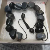 دستبند عقیق معدنی