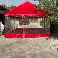 سایبان آهنی لوله دار چتر و الاچیق
