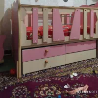 فروش تخت و کمد و تشک خواب کودک دست دوم|تخت و سرویس خواب|لار, |دیوار