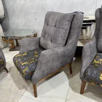 مبلمان چستر شرکتی ۸ نفره ودگال چوب راش