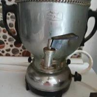 سماور گازی  تمام  استیل