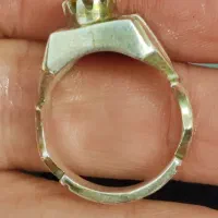 انگشتر یاقوت عقیق شجر