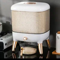 جا حبوبات ۶ خانه گردان با پایه طلایی|ظروف نگهدارنده، پلاستیکی، یک‌بارمصرف|اصفهان, شاهد|دیوار