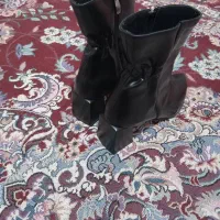 پوتین بلند چرم طبیعی