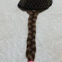 لچک همراه با گیس بهم دوخته شده