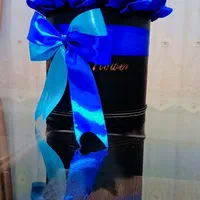 دسته گل و باکس روبانی|گل مصنوعی|بناب, |دیوار