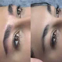 آف پاییزی میکروبلیدینگ نچرال،شیدینگ لب، بن مژه