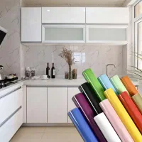 برچسپ و روکش کابینت و کمد و بین کابینتی ماربل شیت