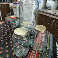 شیشه‌برای ترشی ومربا|ظروف نگهدارنده، پلاستیکی، یک‌بارمصرف|زاهدان, |دیوار