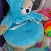 عروسک خرس وتک شاخ تمیز