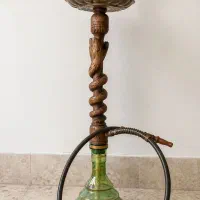 قلیون چوبی چوب گردو