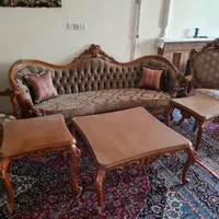 مبل استیل سلطنتی نو|مبلمان خانگی و میز عسلی|قم, باجک دو|دیوار