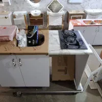 کابینت بالکن تراس مطبخ پک گاز و زیر سینک آرشام H2O